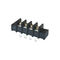 8.22 Pitch Feed Through Barrier Block Connector SN Plated PA66 For Lighting