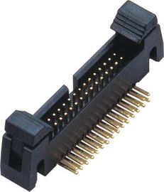 40P PA9T سیاه و سفید UL94V-0 سرشاخه سربرگ 1.27mm هدر خروجی راست زاویه بسته بندی لوله کوتاه