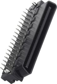 اتصال دهنده های پین کامپیوتر 1.27mm نوع T 68 پین اتصال 90 درجه DIP PBT فسفر برنز