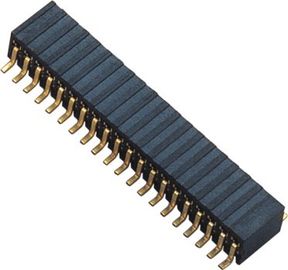 سمت دوگانه درج SMT 20 پین زن سربرگ اتصال هیئت مدیره هیئت مدیره H = 3.45