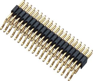 دوجداره SMT زاویه اتصال سربر 1.27 مگا پیک PA9T 2x20 پین