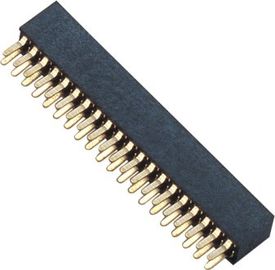 1.27mm H = 4.3 زن سربرگ اتصال دو آتل دو ردیف سربرگ