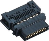 کانکتور scsi 1.27 میلی متری جفت گیری نوع idc با 6320D scsi 68 پین کانکتور فسفر برنز