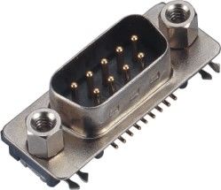 اتصال دهنده پین ​​9 پین / DIP D-SUB برای اتصال ماشین آلات و تجهیزات