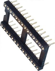 WCON 2.54 mm IC Socket 2 * 14P DIP H = 3.0، L = 7.43 Row of Pitch 10.16 WCON connector for PCB