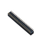 2.0mm زاویه سمت راست Insert PCB female connector 20mΩ حداکثر امتیاز فعلی 2.0AMP