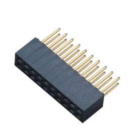 2.54 فاصله دو خط پانل بالا 8.5 ردیف PCB زن به اتصال PCB