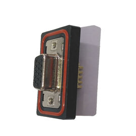 WCON D-SUB اتصال زن سه ردیف 15P ضد آب PBT سیاه ROHS