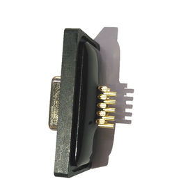 WCON D-SUB اتصال زن سه ردیف 15P ضد آب PBT سیاه ROHS