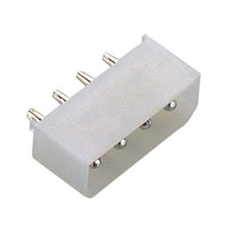 سیم مستقیم 5.08 میلیمتر به اتصالات سیم کشی بلندگو PA66 سفید