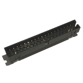 راست PA9T سیاه 2.00 جعبه هدر 14P H = 6.4 Sel.Gold فلش / Sn ROHS