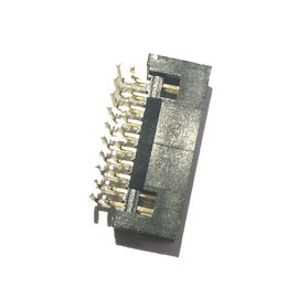 زاویه راست 1.27 مگا پیک اتصال، PA9T Black 20 Pin Header Connector