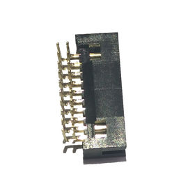 زاویه راست 1.27 مگا پیک اتصال، PA9T Black 20 Pin Header Connector