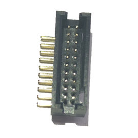 زاویه راست 1.27 مگا پیک اتصال، PA9T Black 20 Pin Header Connector