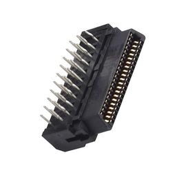 دیافراگم راست 1.27mm SCSI Drive D نوع 40P Pcb IO Connector