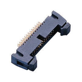 40P PA9T سیاه و سفید UL94V-0 سرشاخه سربرگ 1.27mm هدر خروجی راست زاویه بسته بندی لوله کوتاه