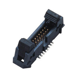 40P PA9T سیاه و سفید UL94V-0 سرشاخه سربرگ 1.27mm هدر خروجی راست زاویه بسته بندی لوله کوتاه