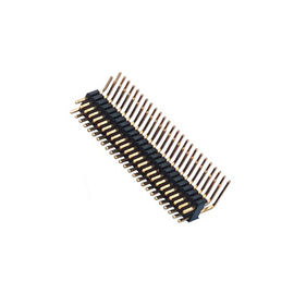 1.27mm نسوز * 2.54 mm زمین سربرگ / هیئت مدیره PCB نر پین هدر