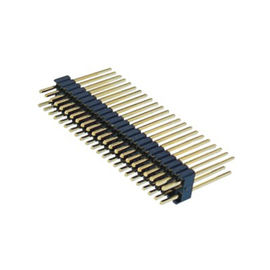 1.27mm نسوز * 2.54 mm زمین سربرگ / هیئت مدیره PCB نر پین هدر