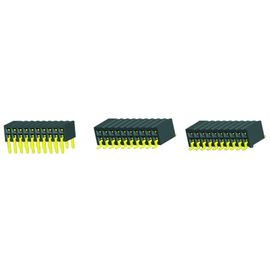 سمت دوگانه درج SMT 20 پین زن سربرگ اتصال هیئت مدیره هیئت مدیره H = 3.45