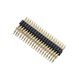 اتصال هدر پین دو ردیف مشکی SMT نر PA9T H = 2.0 با CAP ROHS تأیید شده
