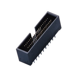 چهار ردیف H = 10.5 1.27 * 2.54 مگا پیکچر رابط سرامیکی مستقیم PA9T سیاه ROHS
