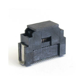 نوع و 0.8mm پیچ نر اتصال راست SMT PA9T UL94V-0 هیئت مدیره هیئت مدیره D