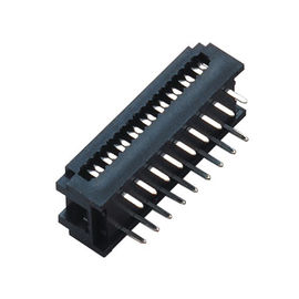 برنجی Sel Au / Ni 2 * 9P DIP پلاگین 2.54 * 7.62mm PBT 30٪ GF UL94V-0 ROHS