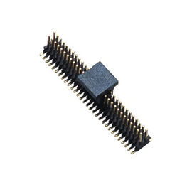 اتصال سربرگ نر PA9T ، اتصال سربرگ SMT دو ردیف پیچ 2.54 میلی متری