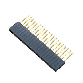 PA9T Female Header Connector DIP اتصال دهنده PCB 2.54mm H = 8.5mm با ضربه