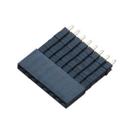 2.0mm دو ردیف Female Header Connector H 6.35 180 ° DIP اضافه کردن انتقال سیگنال مسکونی