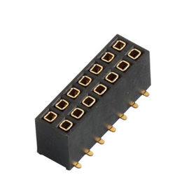 زن دو ردیف سربرگ اتصال SMT با ارسال 1.0AMP 1.27mm H = 2.0