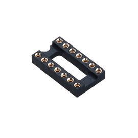 WCON 2.54 mm IC Socket 2 * 14P DIP H = 3.0، L = 7.43 Row of Pitch 10.16 WCON connector for PCB