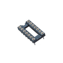 WCON 2.54 mm IC Socket 2 * 14P DIP H = 3.0، L = 7.43 Row of Pitch 10.16 WCON connector for PCB