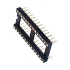 WCON 2.54mm IC Socket 2 * 16P DIP Dual Row Round Pin Header H = 3.0، L = 7.43 ROHS