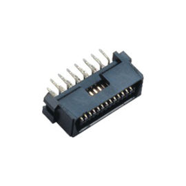 اتصال دهنده های پین کامپیوتر 1.27mm نوع T 68 پین اتصال 90 درجه DIP PBT فسفر برنز