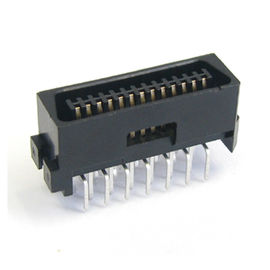 اتصال دهنده های پین کامپیوتر 1.27mm نوع T 68 پین اتصال 90 درجه DIP PBT فسفر برنز