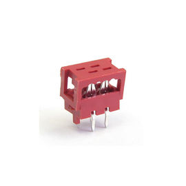 قرمز Mrc اتصال Idc کابل اتصال دهنده هیئت مدیره به اتصال سیم / فسفر برنز 1.27mm