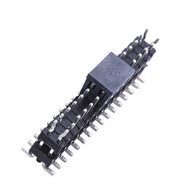 اتصال سربرگ نر PA9T ، اتصال سربرگ SMT دو ردیف پیچ 2.54 میلی متری